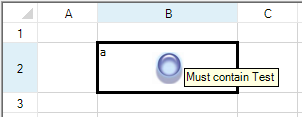 String Comparision Validator